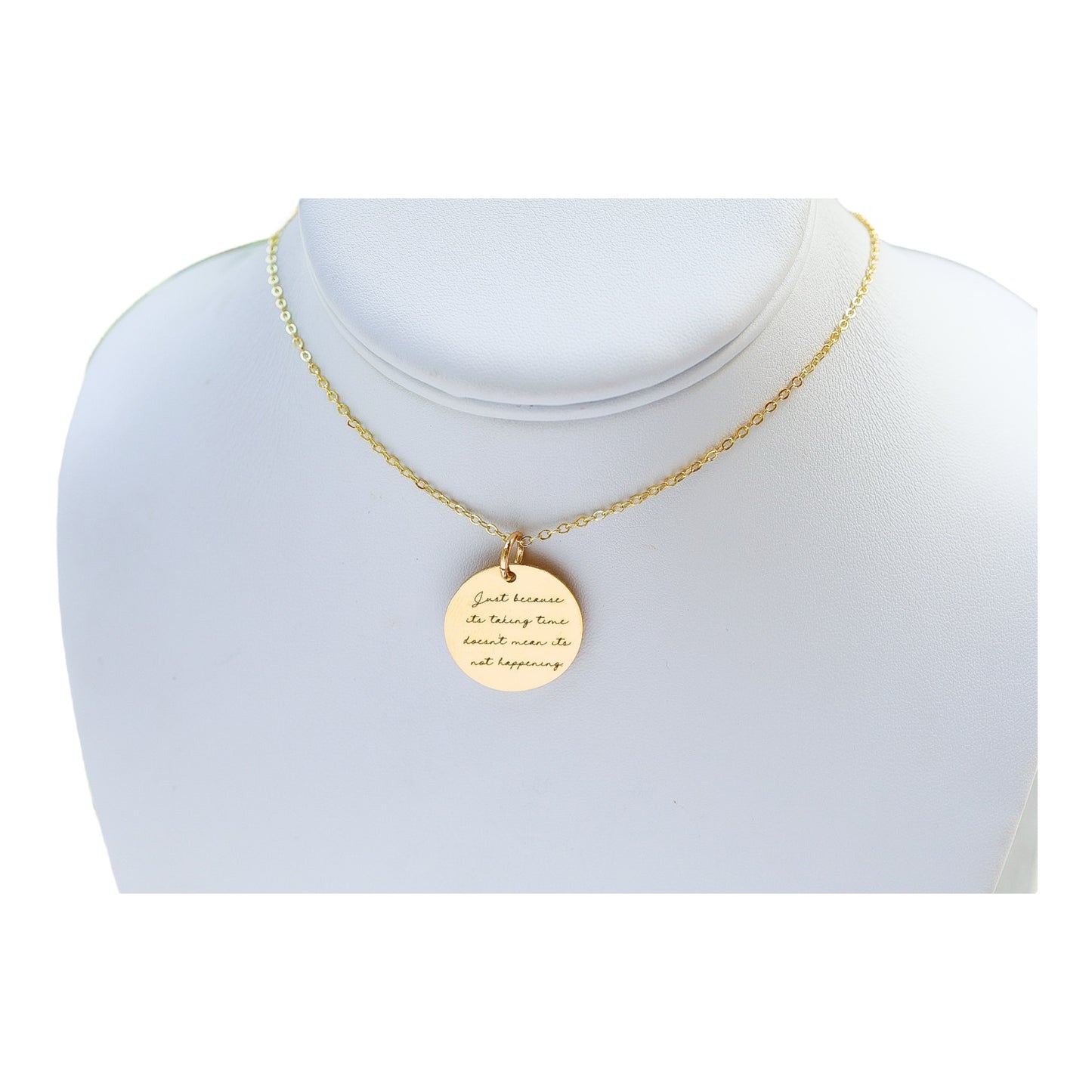 Trust That Things Are Happening Necklace