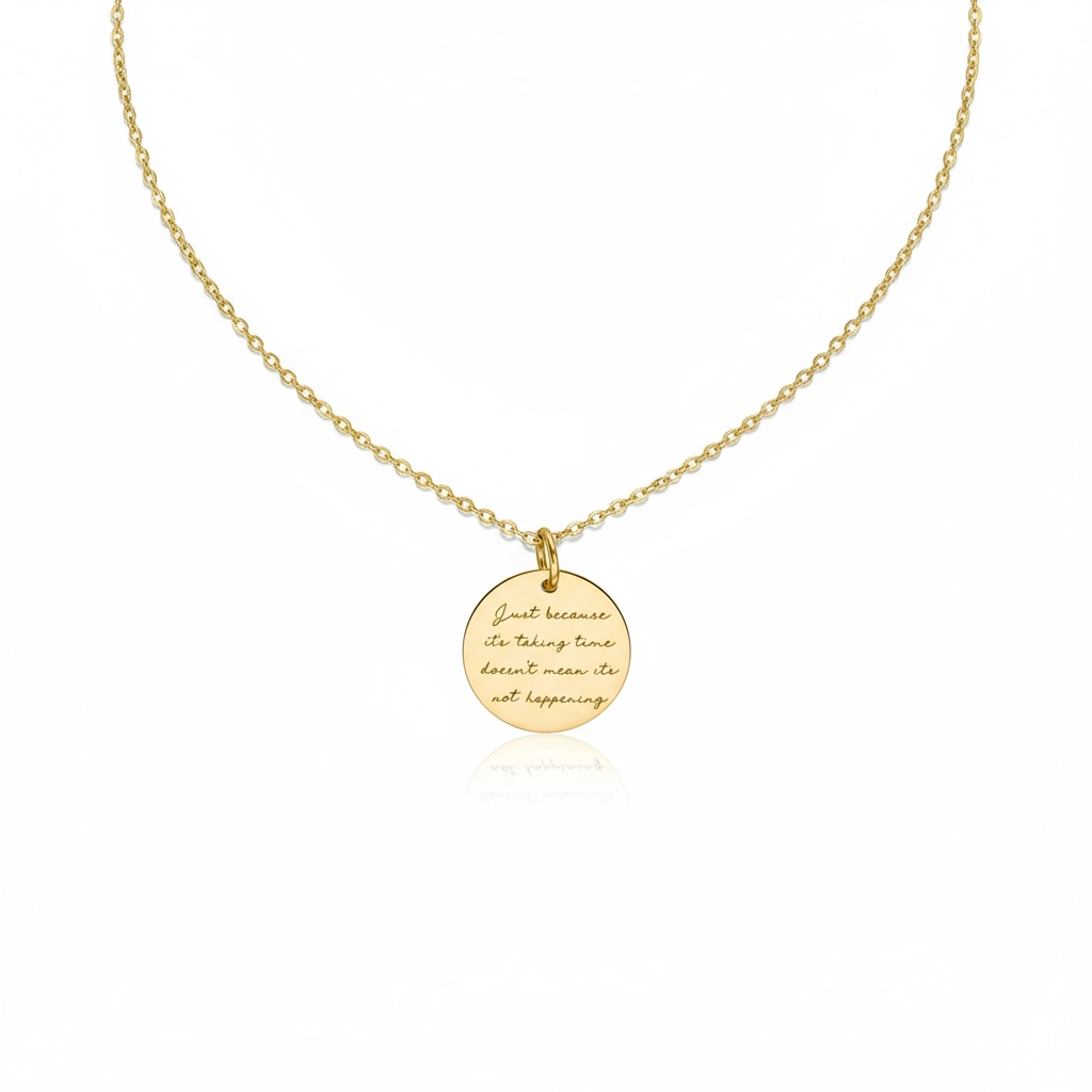 Trust That Things Are Happening Necklace