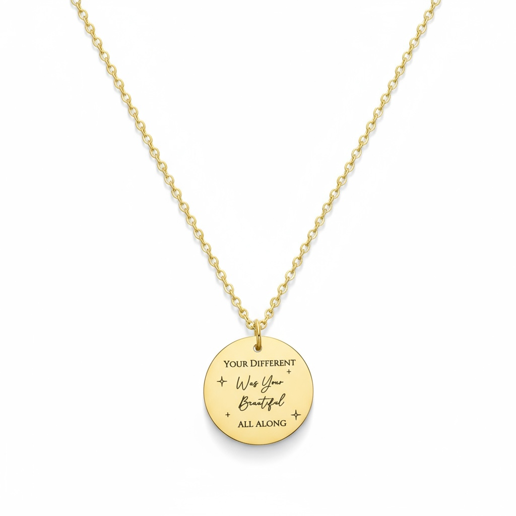 Your Different Was Your Beautiful All Along Necklace