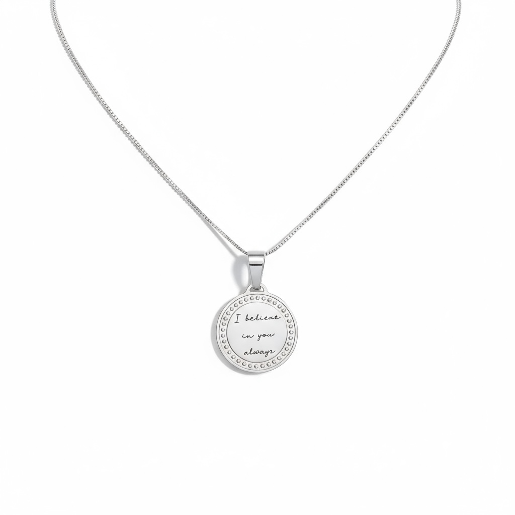 I Believe In You Always Necklace