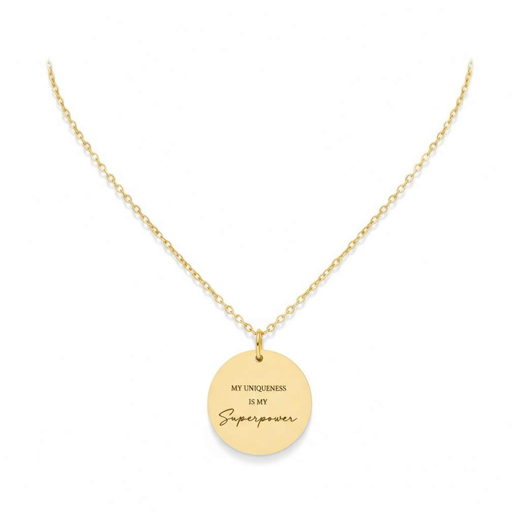 My Uniqueness Is My Super Power Necklace