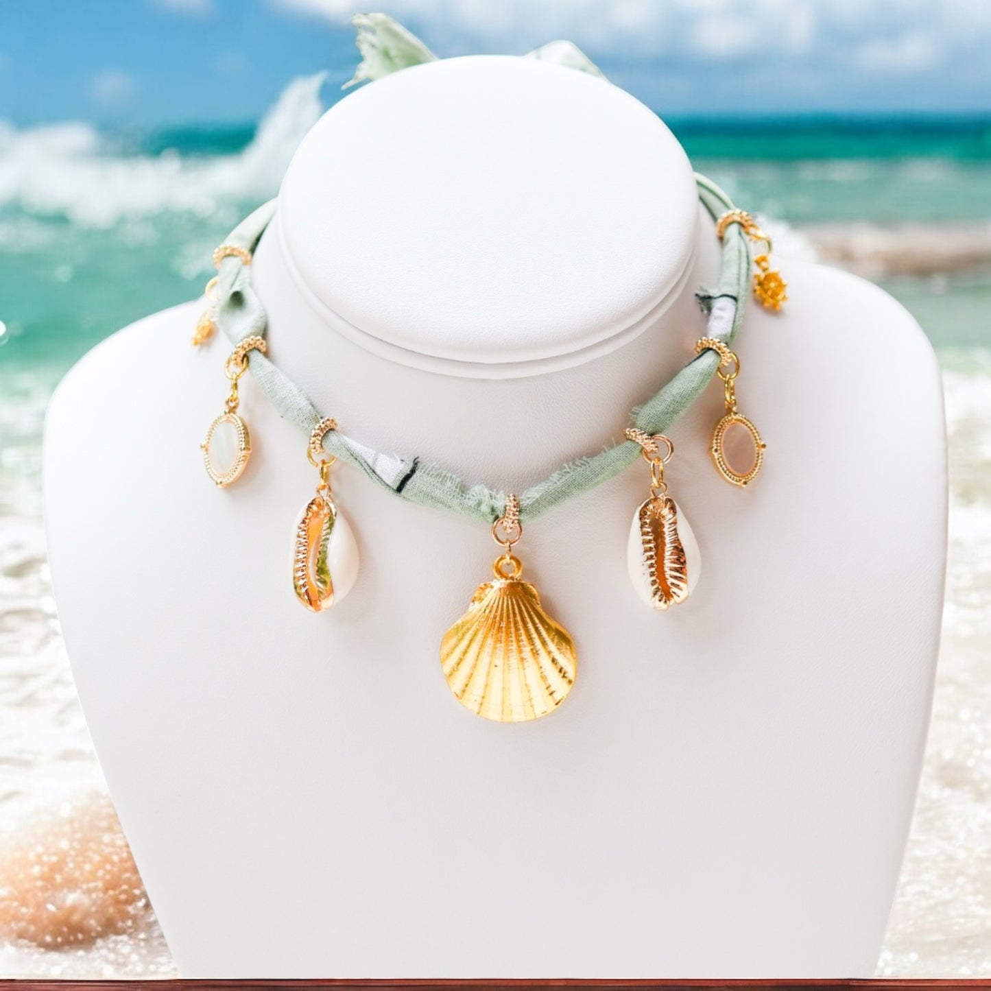 Seafoam & Mermaid Dreams Necklace