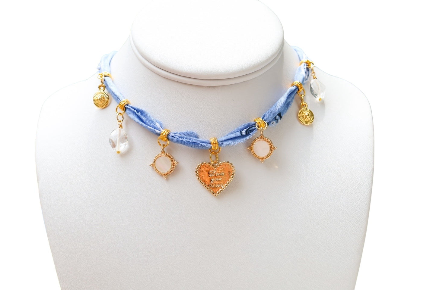 Love You More Bandana Necklace