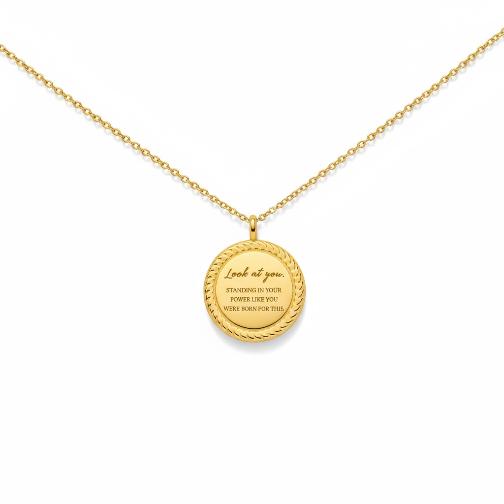 Look At You Standing In Your Power Necklace