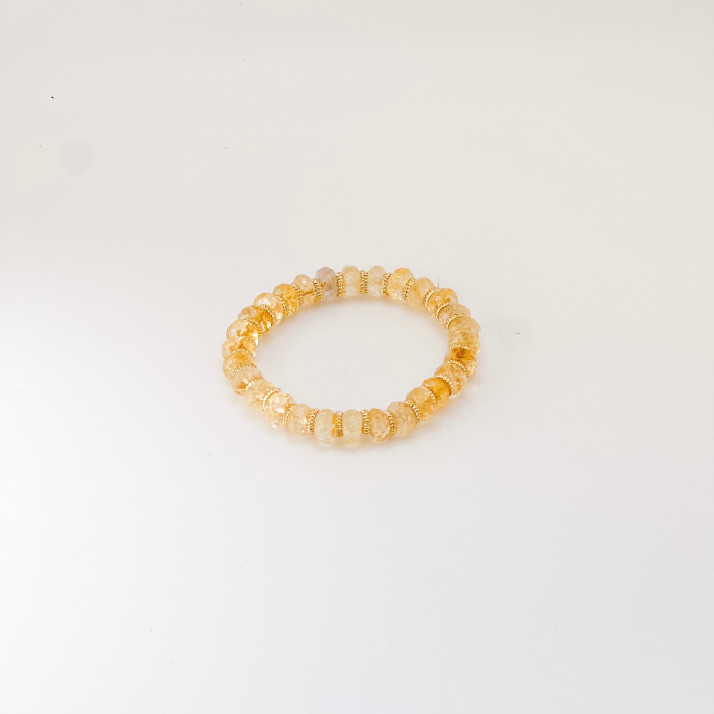 Faceted Citrine Bracelet