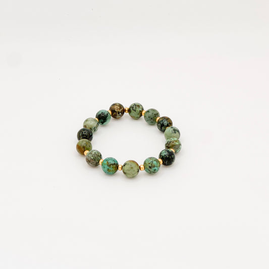 Tibetan Turquoise Stretch Bracelet