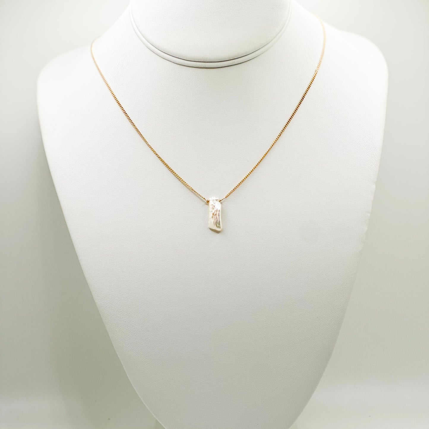 Pearl Bar Necklace