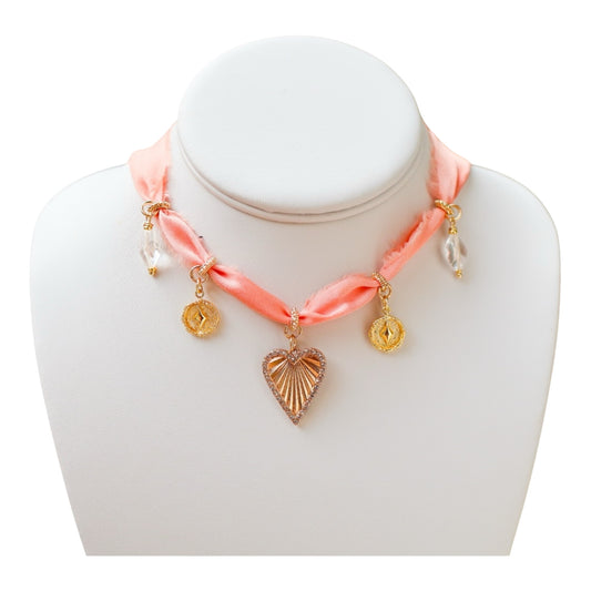 Electric Heart Necklace