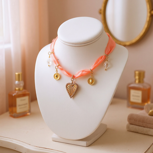 Electric Heart Necklace