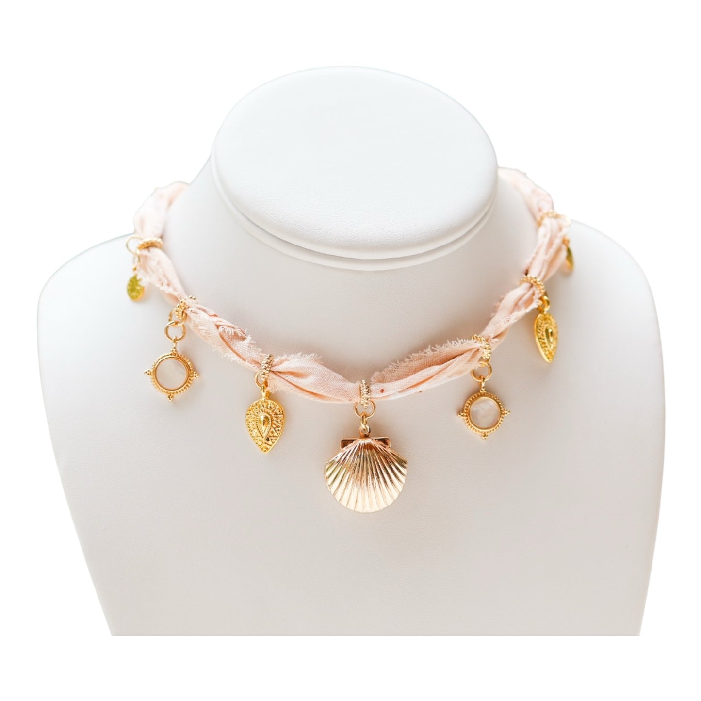 Tan Tides Bandana Necklace