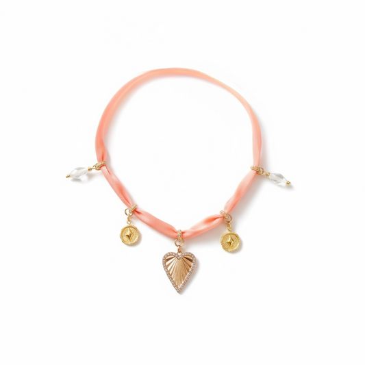 Electric Heart Necklace