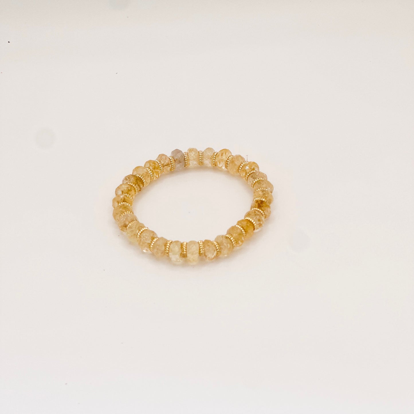 Faceted Citrine Bracelet