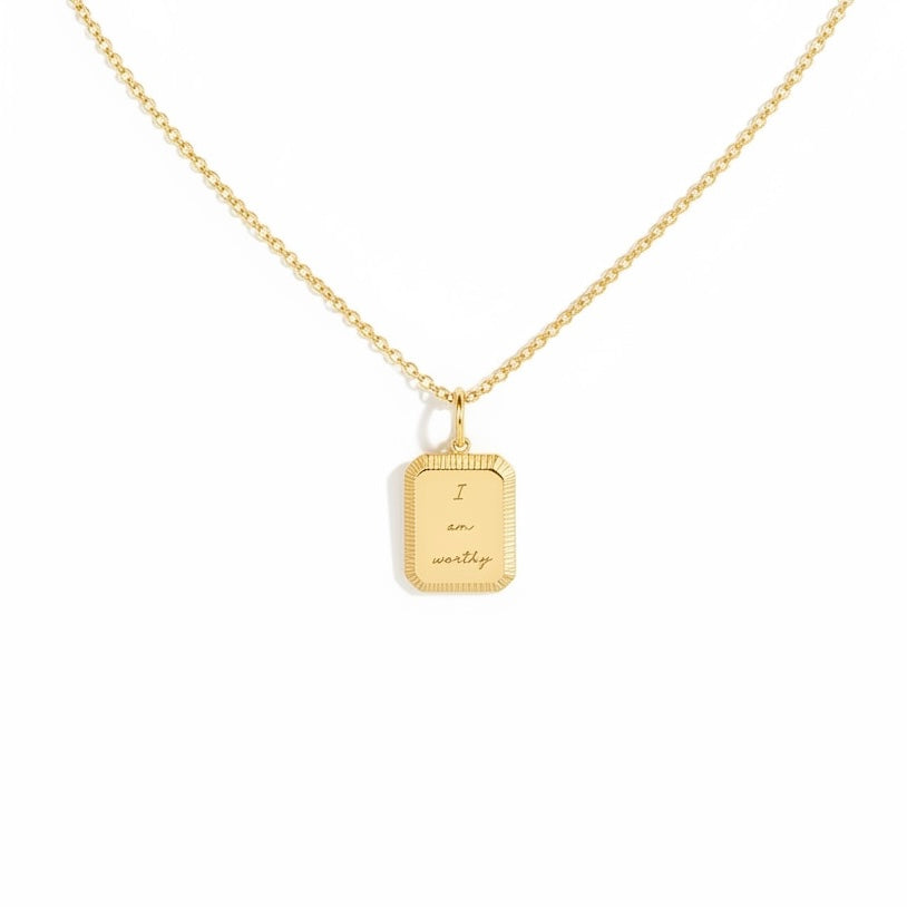 I Am Worthy Necklace