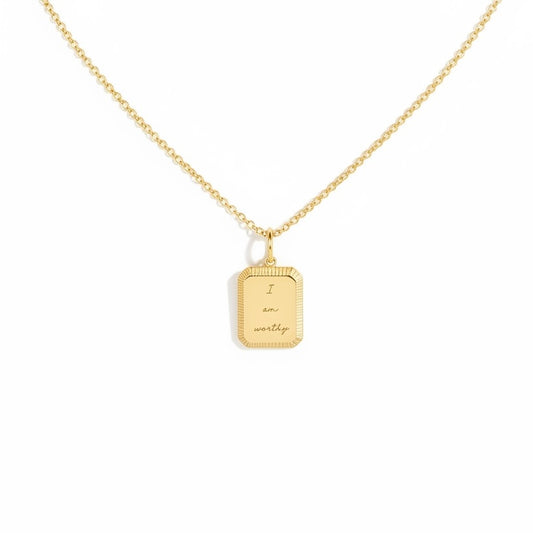 I Am Worthy Necklace