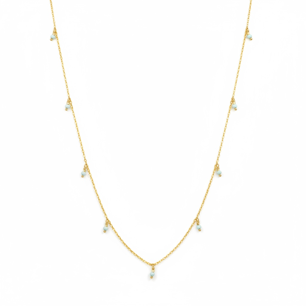 Larimar Drop Necklace