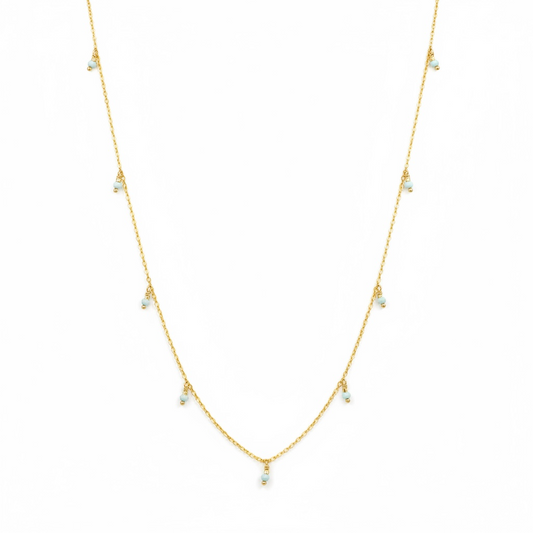 Larimar Drop Necklace