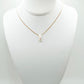 Long Pearl Gold Necklace