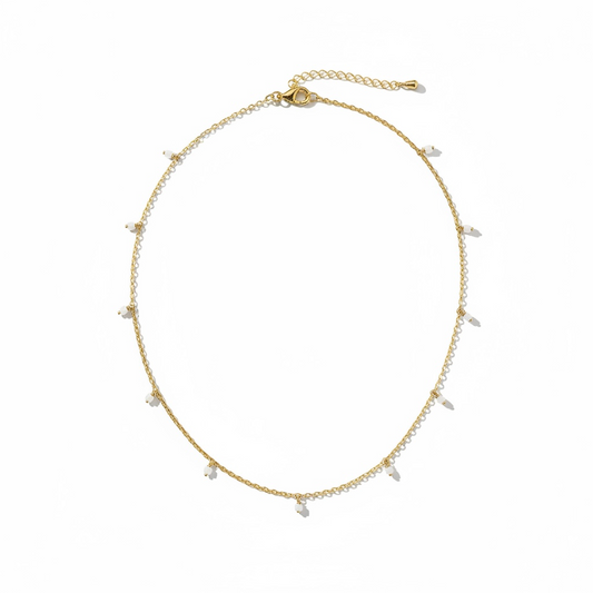 Dainty Moonstone Necklace