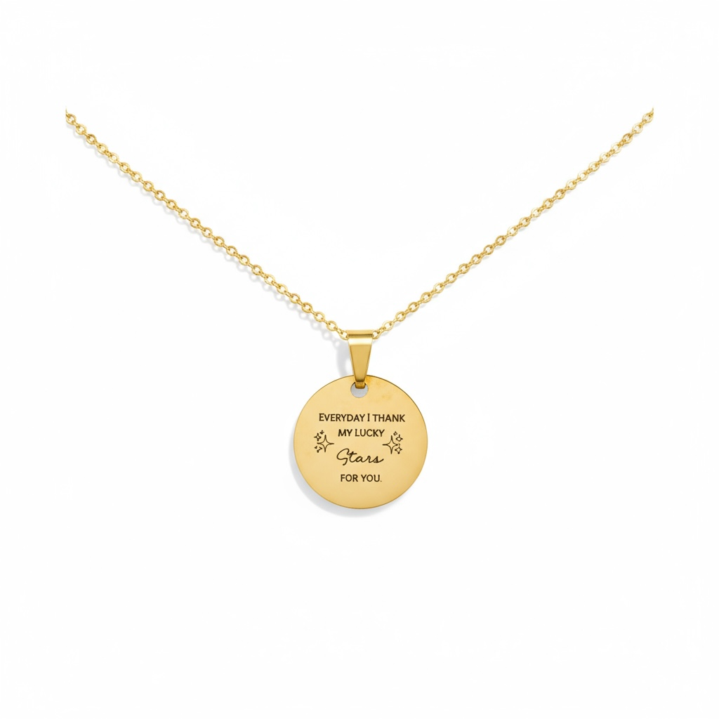 I Thank My Lucky Stars For You Necklace
