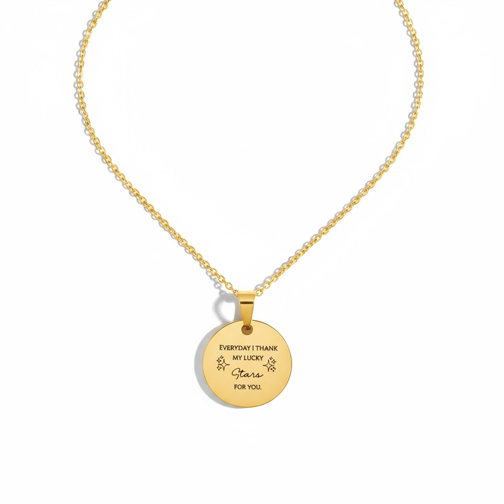 I Thank My Lucky Stars For You Necklace