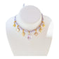 Soft Amethyst Bandana Charm Necklace