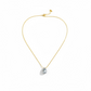 Blue opal Teardrop Necklace