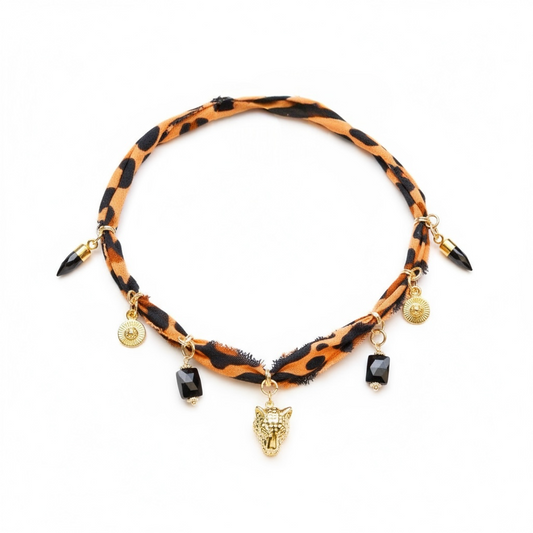 Wild Side Bandana Necklace