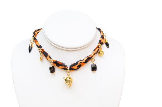Wild Side Bandana Necklace