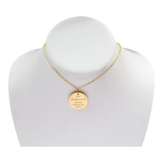 Your Different Was Your Beautiful All Along Necklace