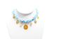 Meet Me Seaside Blue Bandana Necklace