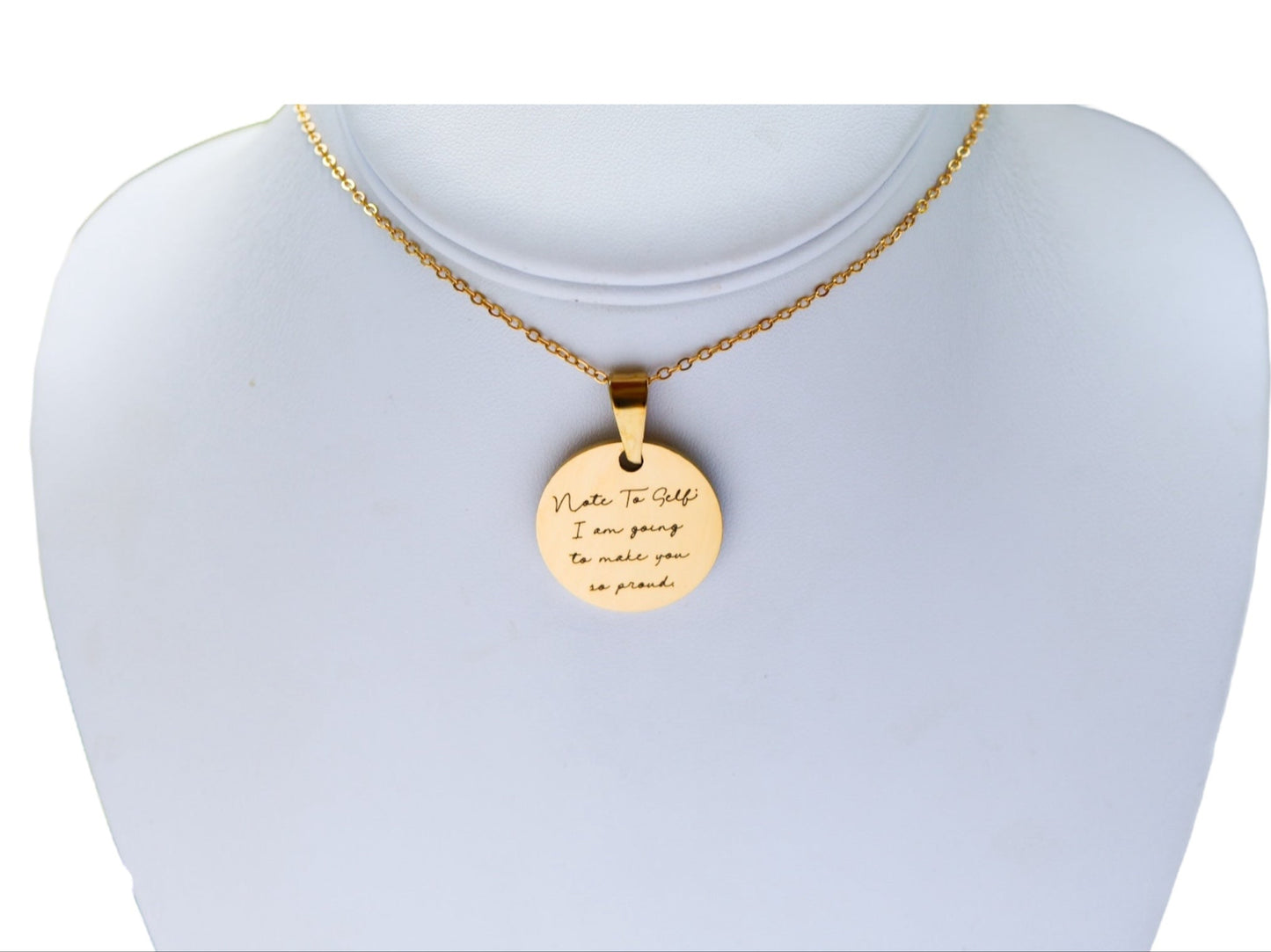 Note To Self Necklace