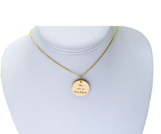 You Are So Beautiful Necklace
