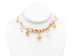 Creamy Elegance Bandana Charm Necklace