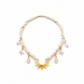 Here Comes The Sun Cream Bandana Necklace