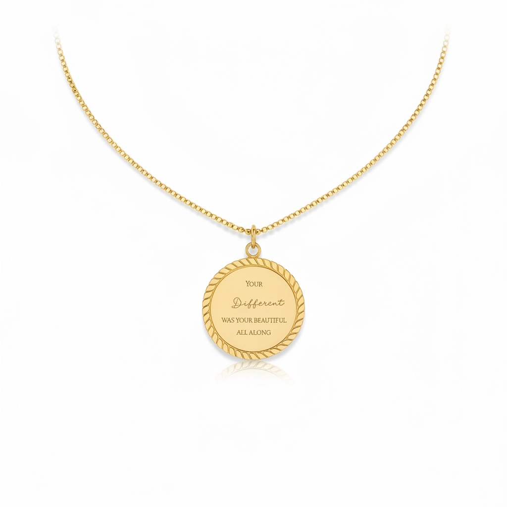 Your Different Was Your Beautiful All Along Necklace
