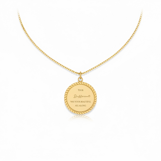 Your Different Was Your Beautiful All Along Necklace